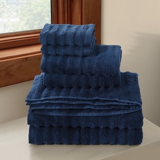 Royal Velvet Textured 6 Piece Towel Set