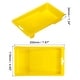 preview thumbnail 3 of 4, 8Pcs Paint Roller Kit, 2" White Water-Based Foam Paint Rollers, Tray, 17cm Frame - Yellow, White