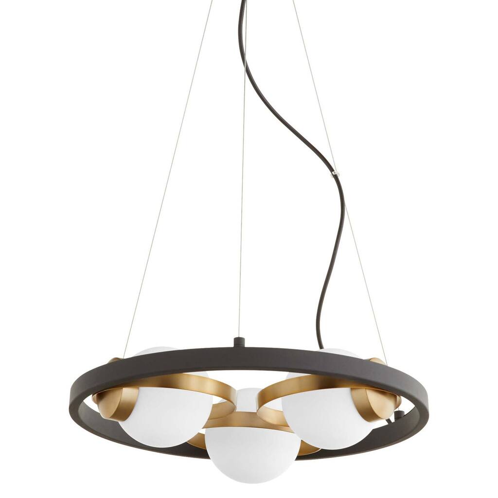 Quorum International 606-3-80 Nimbus 3 Light 18" Wide Ring Chandelier