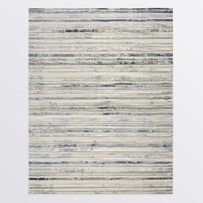 Modern Minimalist Striped Area Rug