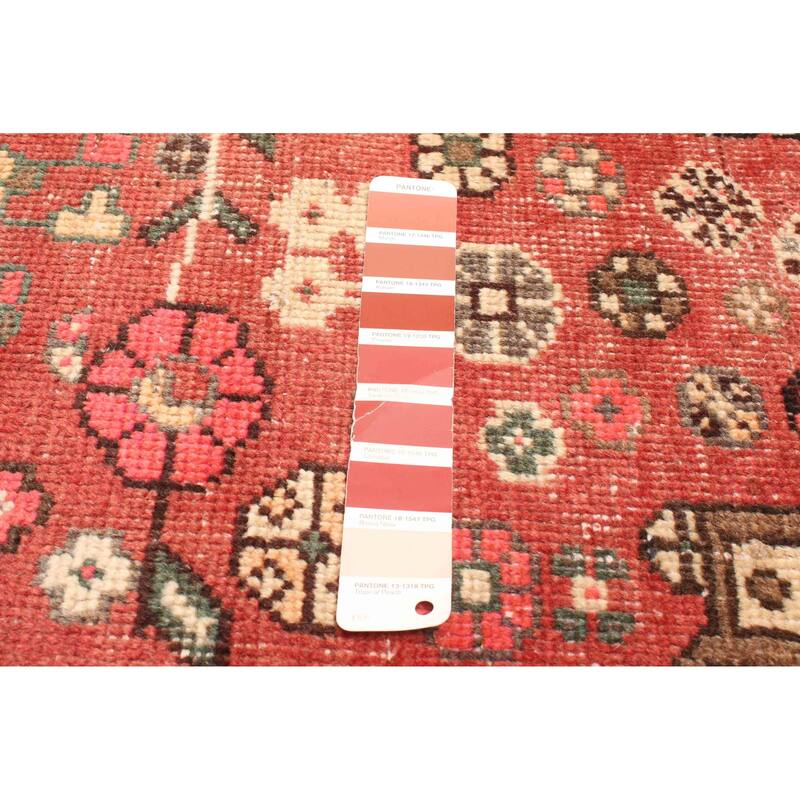 ECARPETGALLERY Hand-knotted Antalya Vintage Red Wool Rug - 3'11 x 6'6