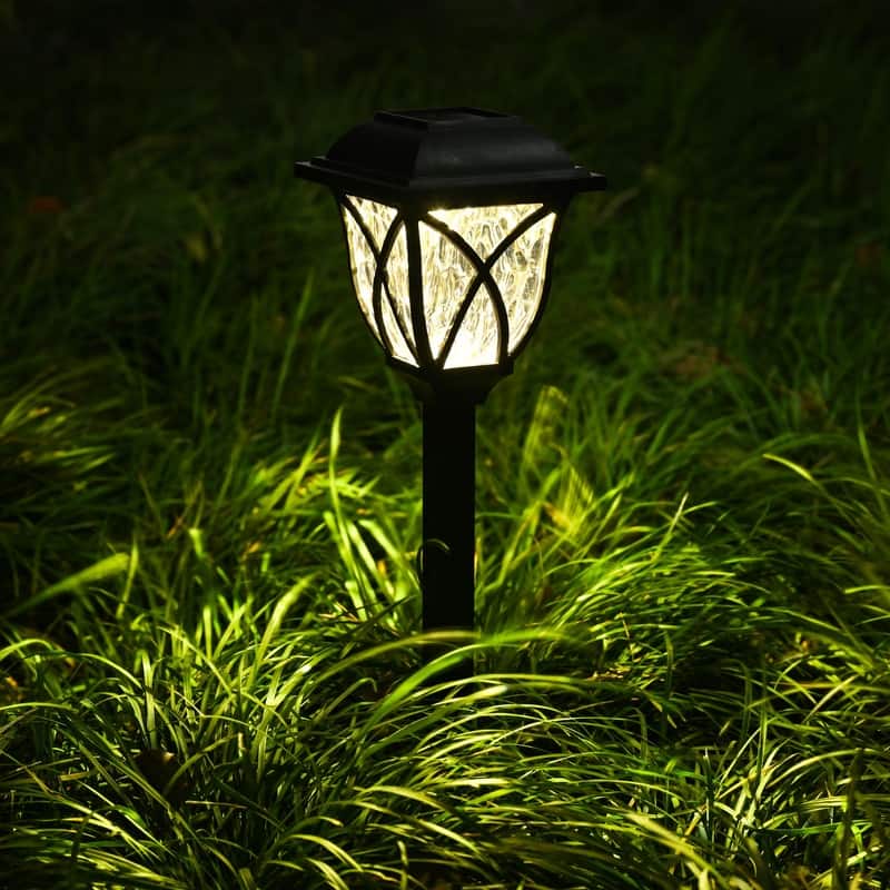 Solar Pathway Lights Outdoor LED Solar Landscape Lights (Set of 6)