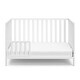 preview thumbnail 16 of 38, Storkcraft Pacific 4-in-1 Convertible Crib - Converts to Toddler Bed, Daybed, and Full-Size Bed, JPMA Certified, 1-Year Warranty