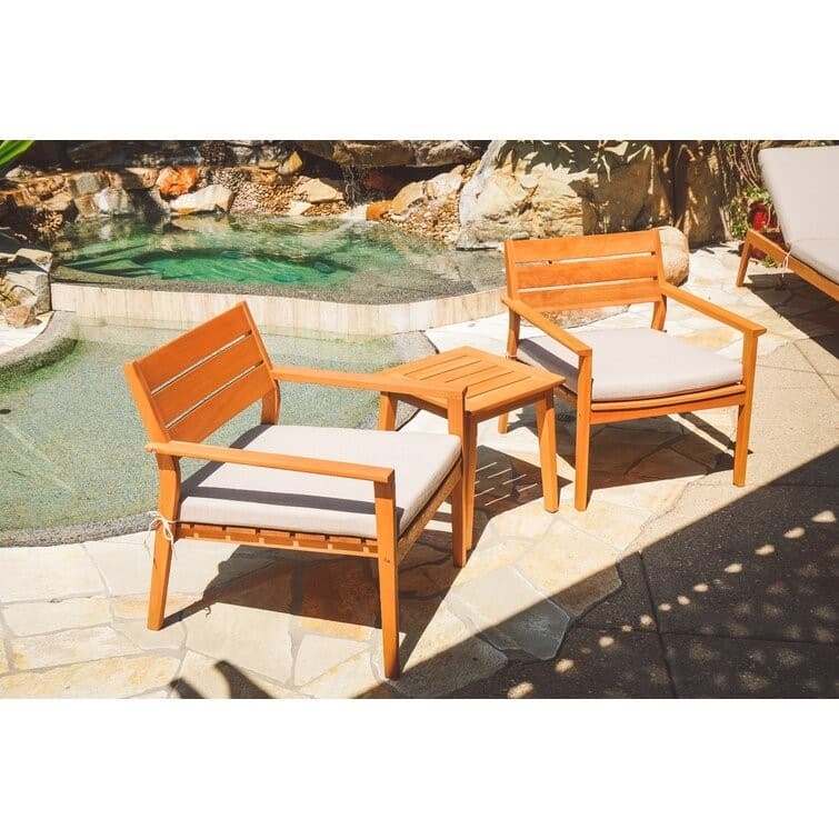 Byron 3 Piece Seating Group with Cushions