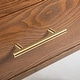 preview thumbnail 19 of 17, Furniture of America Beau Midcentury 3-Piece Walnut Low Profile Wood Bedroom Set