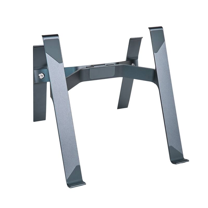 Adjustable Aluminum Laptop Stand Laptop Cart With Stable X-Frame For Home/Office Desk