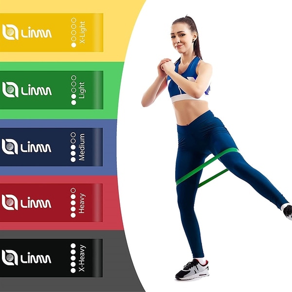 Resistance Bands Exercise Loops 12 inch Full Body Workout Bands