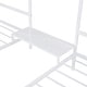 preview thumbnail 10 of 18, Double Twin Size Metal Kids Platform Bed Frame, Modern House Bed with Built-in Small Bedside Table