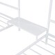 preview thumbnail 22 of 22, Two Twin Solid Metal Bed Frame with Built-in Table,Platform Bed or Daybed