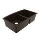 preview thumbnail 48 of 76, Karran Undermount Quartz Double Bowl Kitchen Sink