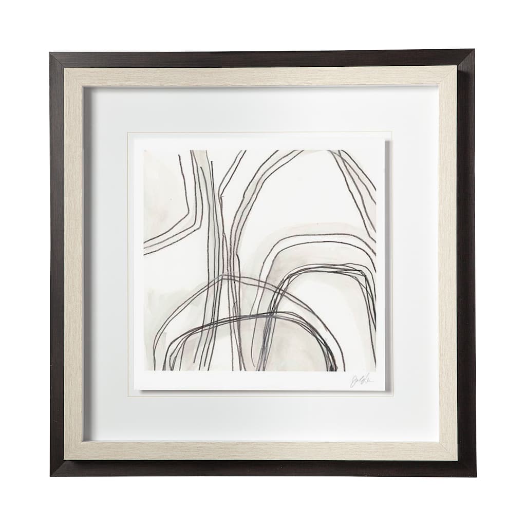 Custom Abstract Logic IV Framed Art Print
