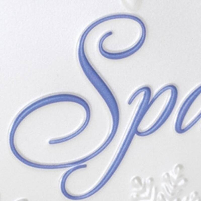 HomeRoots 9" X 20" White And Blue Christmas Snowflake Tis The Season Wood Framed Art