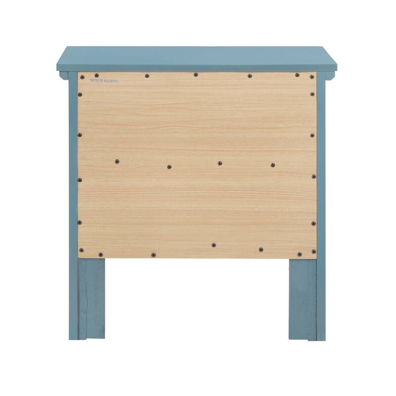 LYKE Home Nightstand , Teal