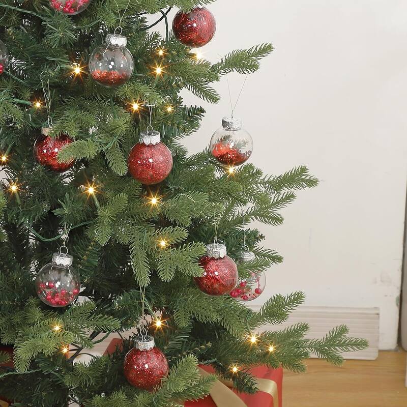 30 Pcs Shatterproof Christmas Ball Ornaments for Holiday Wedding Party Decoration - N/A