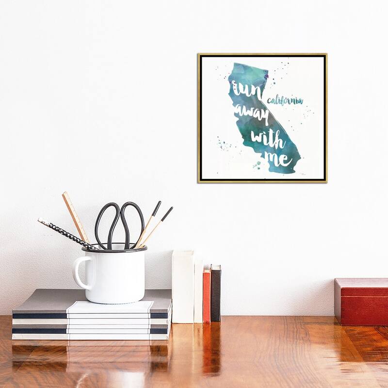 iCanvas "Adventures II" by Pela Studio Framed