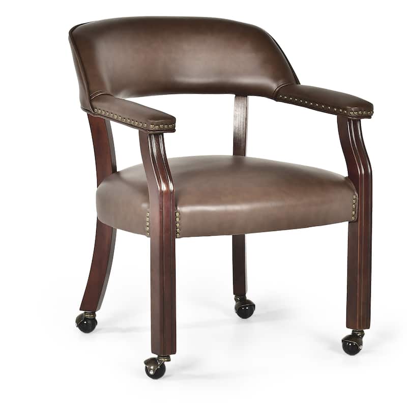 Steve Silver Djaout Broker Captains Chair - Brown