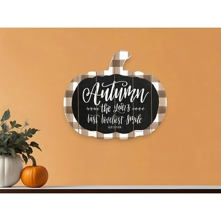 Autumn The Years Last Loveliest Smile Pumpkin Shape Wall Art Autumn The Years Last Loveliest Smile Pumpkin Shape Wall Art