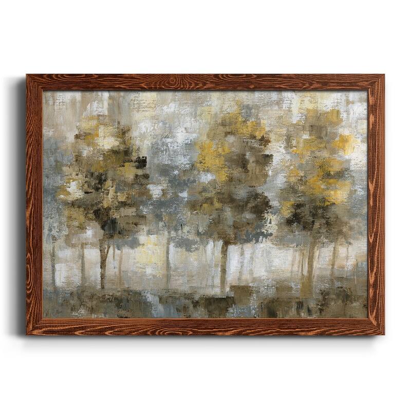 Linen Trees-Premium Framed Canvas - Ready to Hang