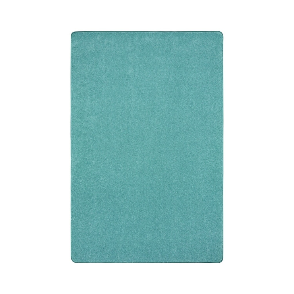 2'x6' area rug in Seafoam - durable soft decorative rug for home, living room & bedroom - 9'3" x 12'3"