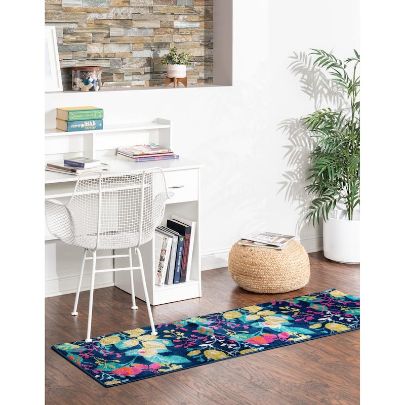 Contemporary Chorisia Collection Area Rug