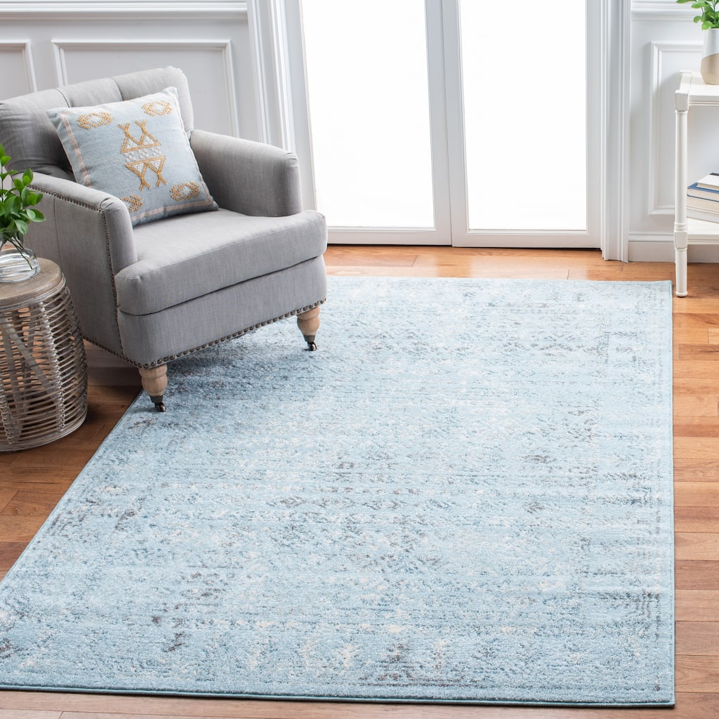 SAFAVIEH Tulum Luna Moroccan Boho Rug - 5'3" x 7'6"