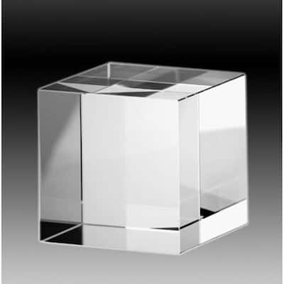 Artissance 6"H Crystal Stand - 4" L x 4" W x 6" H