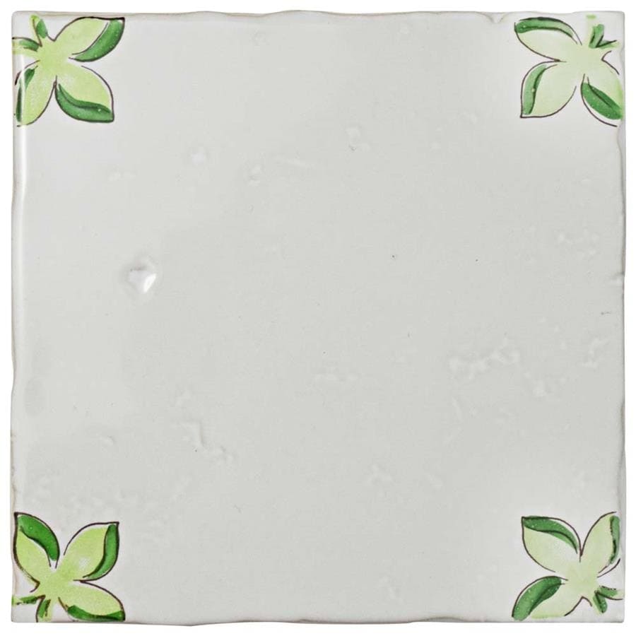 Merola Tile 5.125x5.125-inch Nove Taco Paterna Ceramic Wall Tile