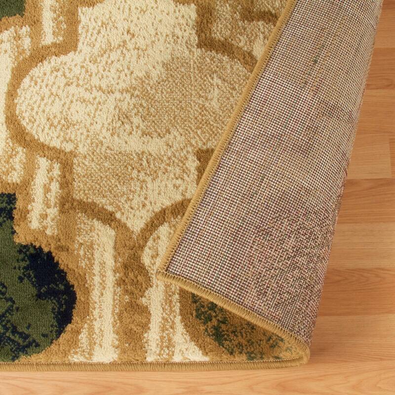 Superior Viking Contemporary Geometric Trellis Indoor Runner or Area Rug