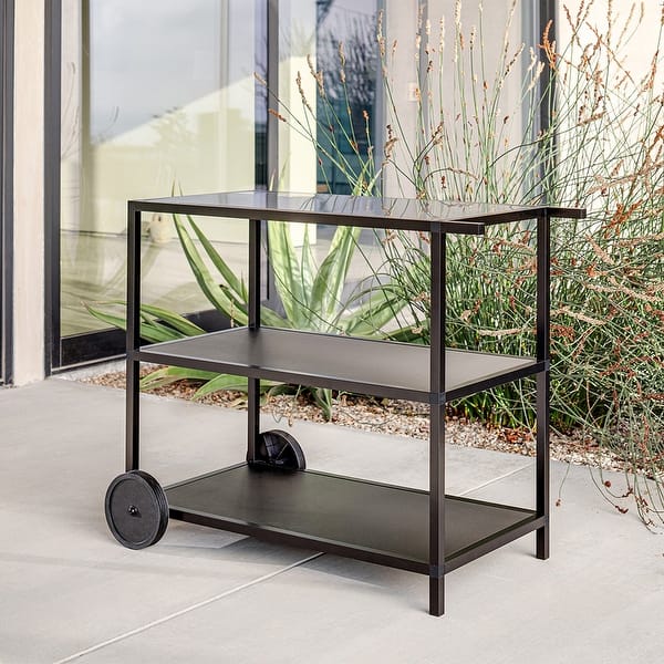 Outdoor Kitchen Series Bar Cart Stainless Steel Overstock 32923184