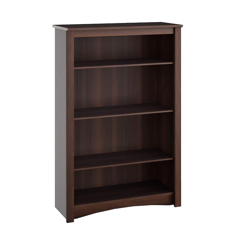 Prepac Home Office 4-Shelf Bookcase - 31.5" W x 48" H x 13" D