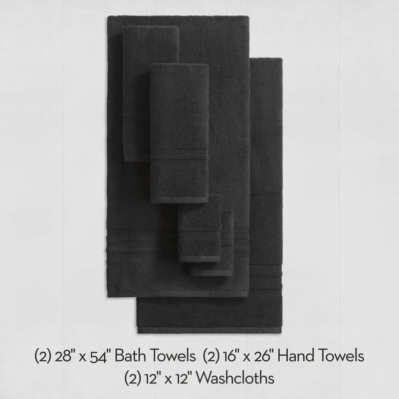 Nine West Sofia Bath Towels 6-Piece