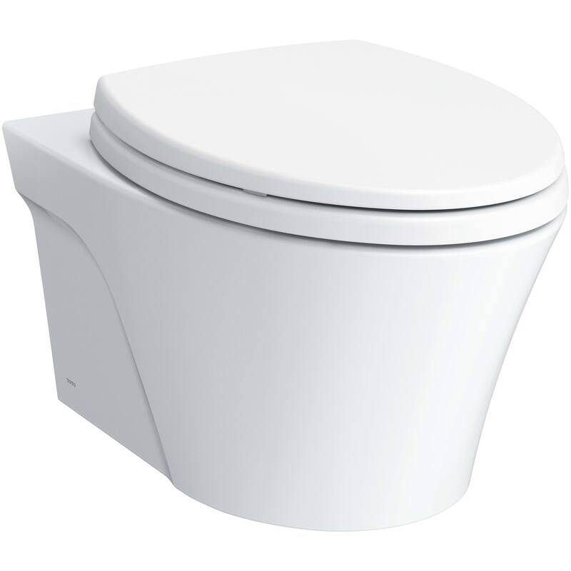 Toto CWT426CMFG#MS AP 0.9 / 1.28 GPF Dual Flush Wall Mounted Two Piece Elongated Chair Height Toilet