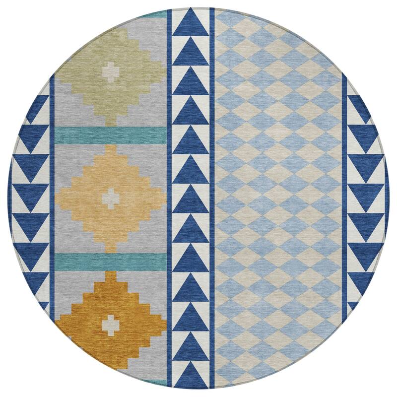 Machine Washable Indoor/ Outdoor Global Pima Chantille Rug