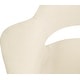 preview thumbnail 52 of 71, Organic Upholstered Fabric Modern Armchair with Natural Wooden Legs for Dining Room Office or Accent Lounge Side Chair