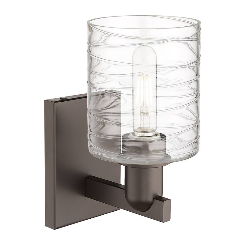Innovations Lighting Endless Possibilities Arcadia - Cobbleskill - 1 Light 5" Deco Swirl Sconce
