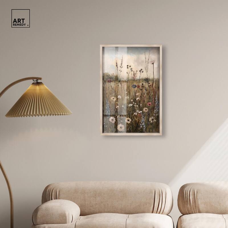 Field of Forgotten Dreams II Shadowbox by Art Remedy