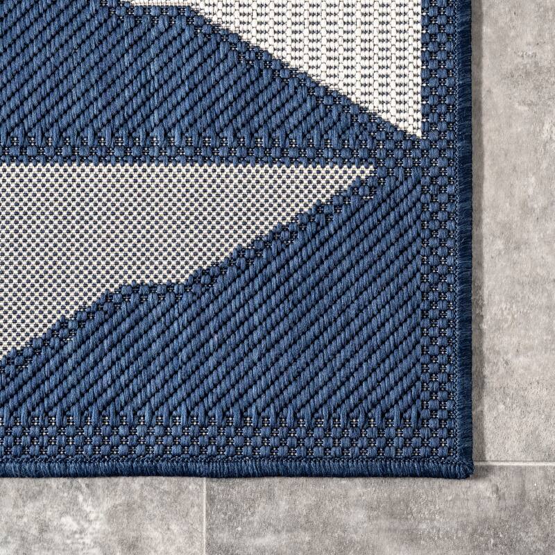 Nuloom Mickey Geometric Indoor/Outdoor Area Rug