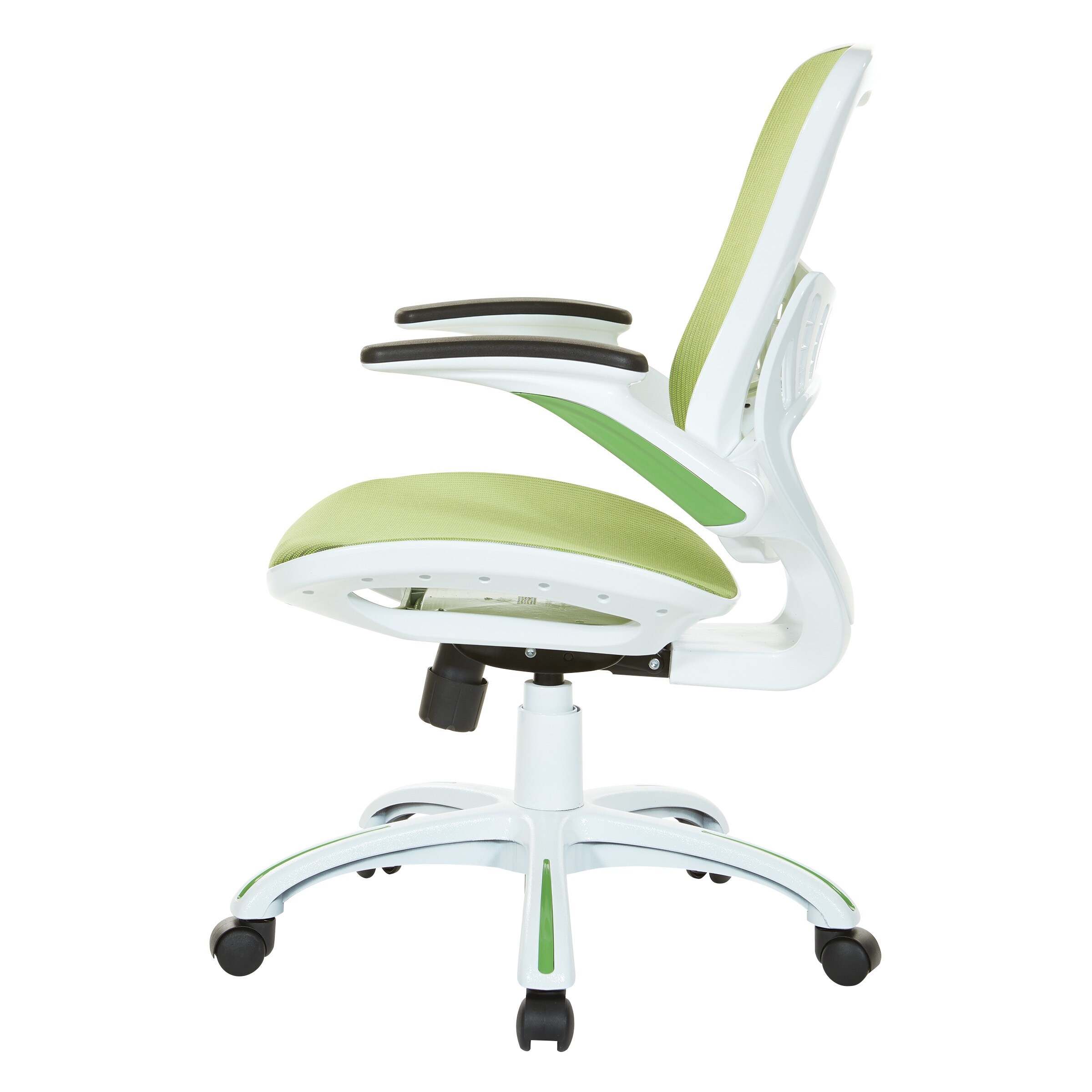 Osp riley office chair with outlet white mesh seat and back