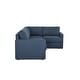 preview thumbnail 24 of 25, Flexsteel Fabric 4-Seat Modular Sectional in Light Tan