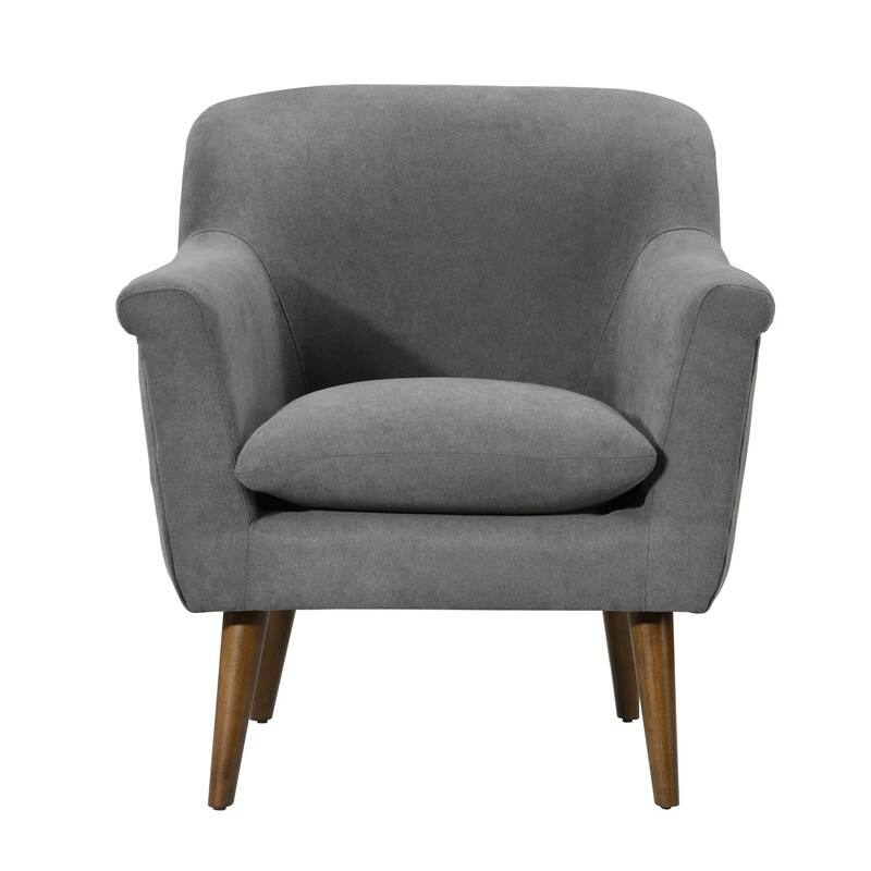 Shelby Woven Fabric Oversized Armchair