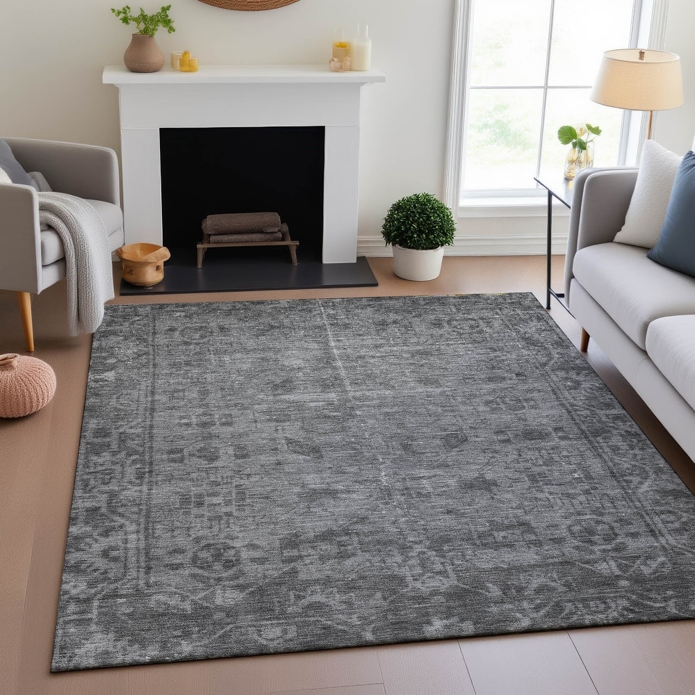 Premium Washable Super Soft Vintage Traditional Mayfield Rug