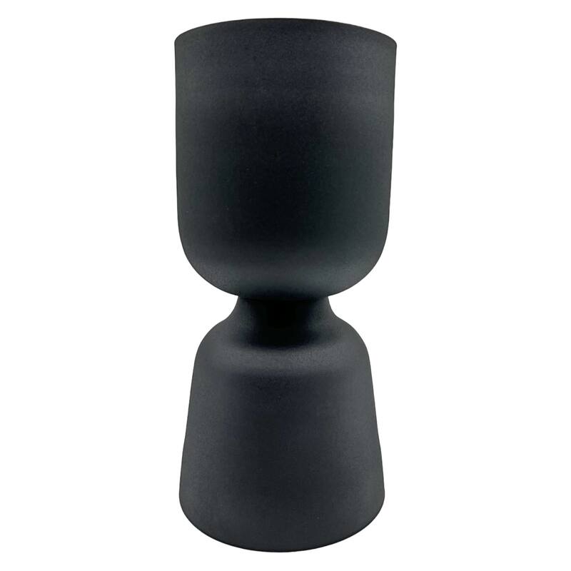 13 Inch Tall Decorative Handmade Aluminum Modern Flower Vase