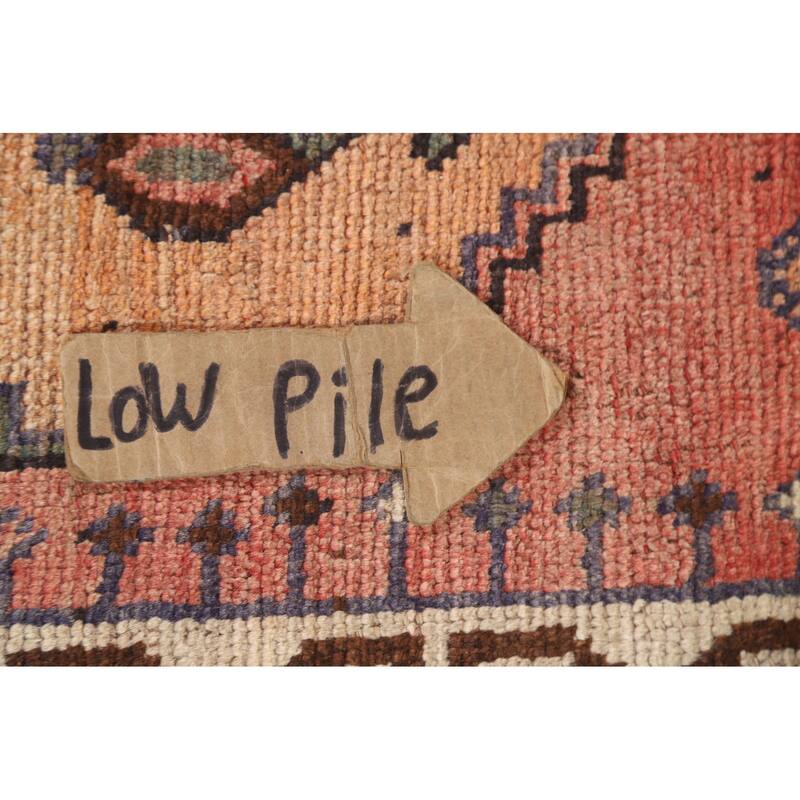 Hand Knotted Oriental 100% Wool Carpet Traditional Geometric Red Lori Area Rug - 7' 10'' X 4' 0''