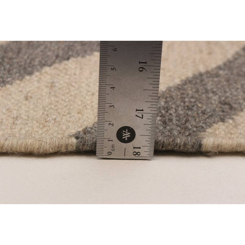 Ankara Ivory Kilim 5'0" x 7'8" - 5'0 x 7'8
