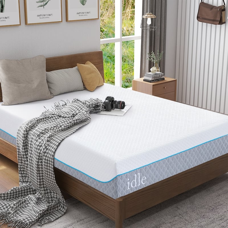 12 inch Gel Memory Foam Mattress, Cooling Medium Feel Bed Mattress in a Box, CertiPUR-US