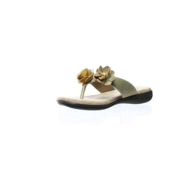 lifestride gold sandals