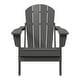 preview thumbnail 140 of 166, Laguna Fade Resistant All Weather Outdoor Patio Folding Adirondack Chair