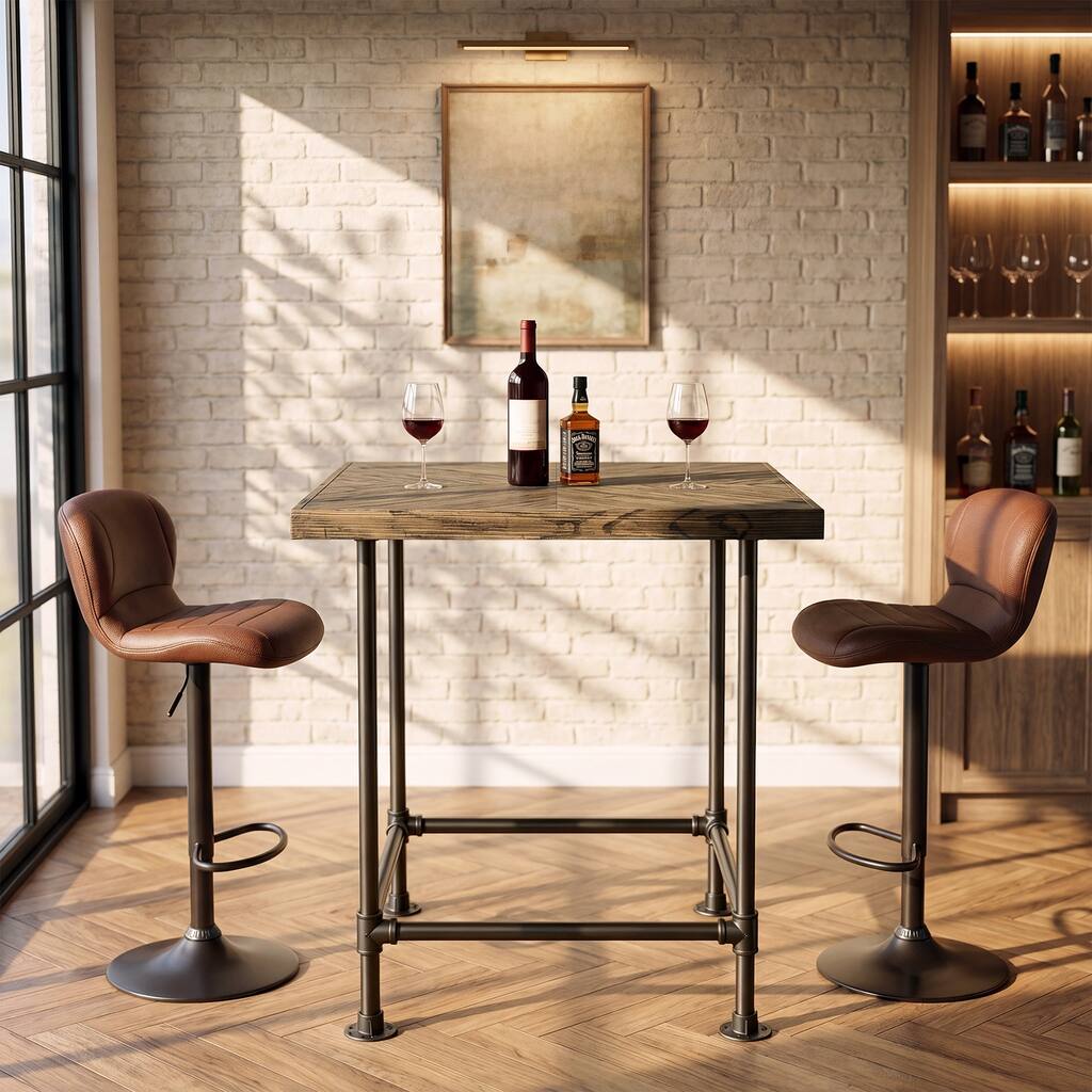 Table - 35.43" L × 35.43" W × 35.83" H