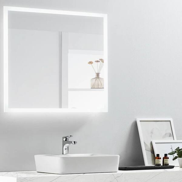 Modern Mirror Linea Lighted Bathroom Vanity Mirror On Sale Bed Bath