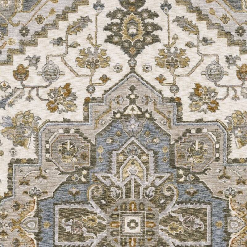 HomeRootsMedallion Traditional Runner Area Rug